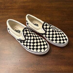 SKATE SLIP-ON - CHECKERBOARD - 8